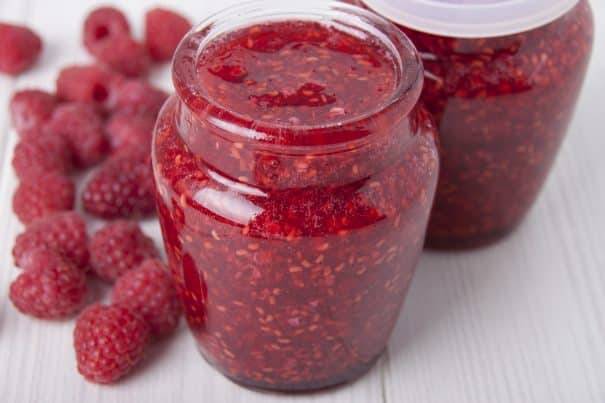 Simple 2-Ingredient Raspberry Jam Recipe