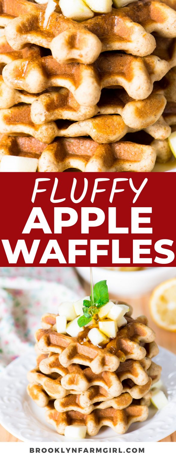 Easy Apple Waffles Healthy Recipe Using Fresh Apples