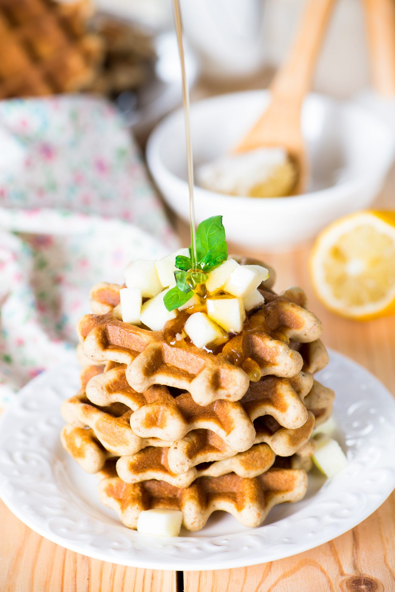 Easy Apple Waffles Healthy Recipe Using Fresh Apples