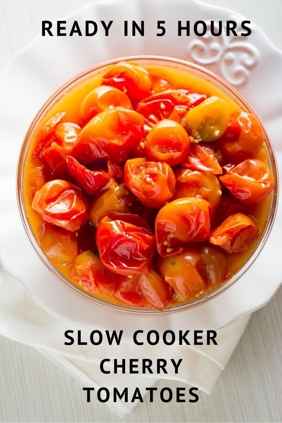 Slow Cooker Cherry Tomatoes Brooklyn Farm Girl