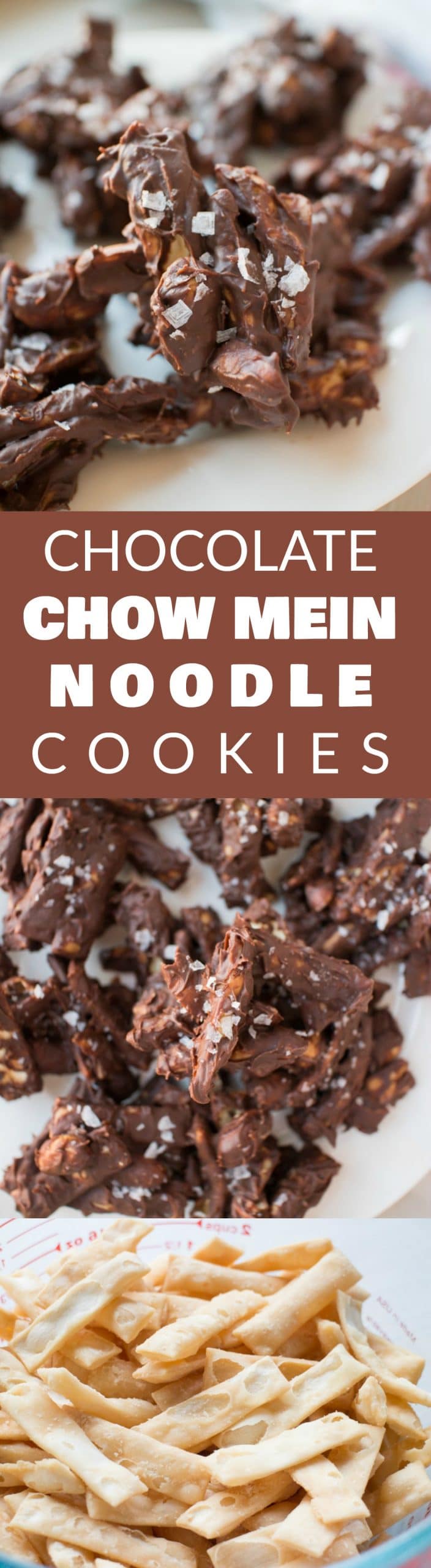 Chocolate Chow Mein Noodle Cookies
