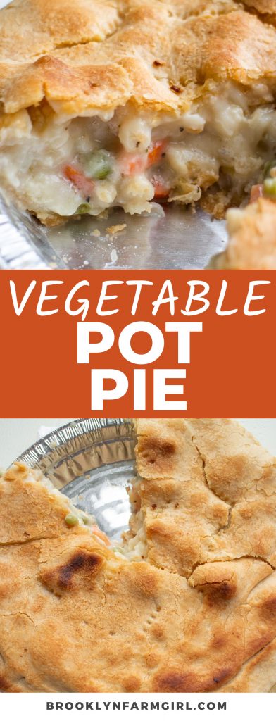 Quick, easy, and comforting, this Vegetable Pot Pie is the perfect vegetarian family meal. Make it fresh with frozen pie crusts, cream sauce, and an array of veggies, or assemble it and freeze for later!
