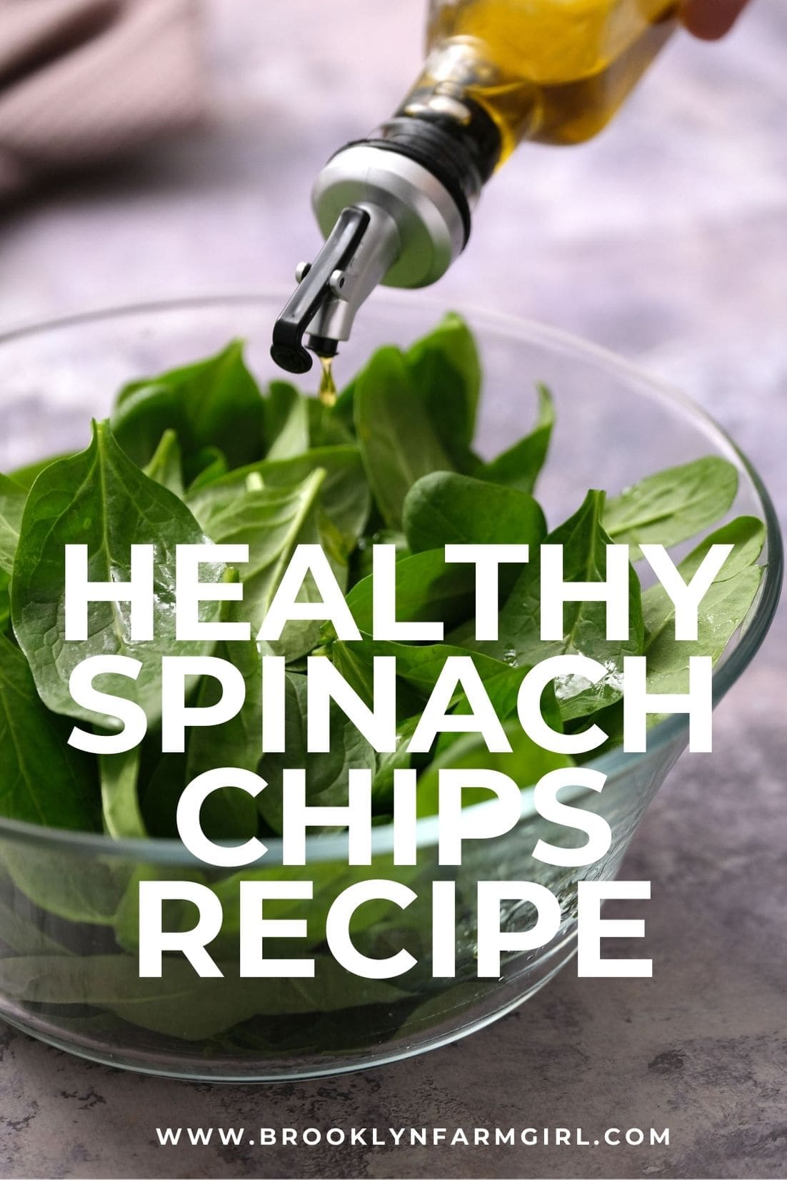 Baked Spinach Chips Brooklyn Farm Girl