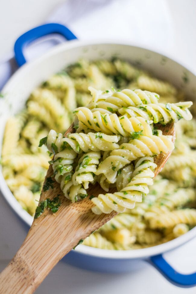 Parsley Pasta with Parmesan Easy Recipes Under 5