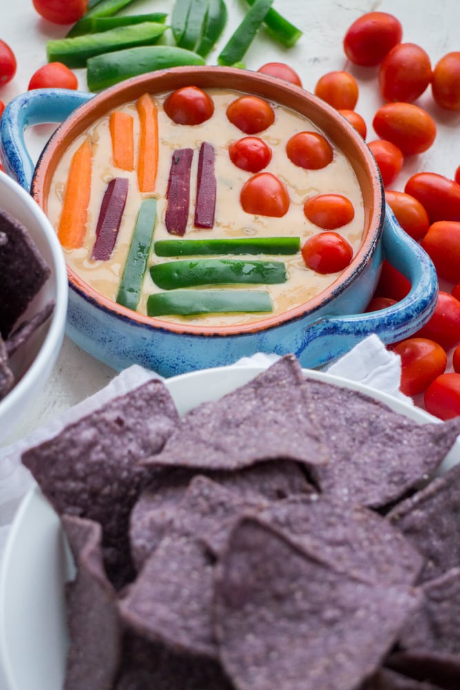 MONTEREY JACK Cheese Dip and Chips