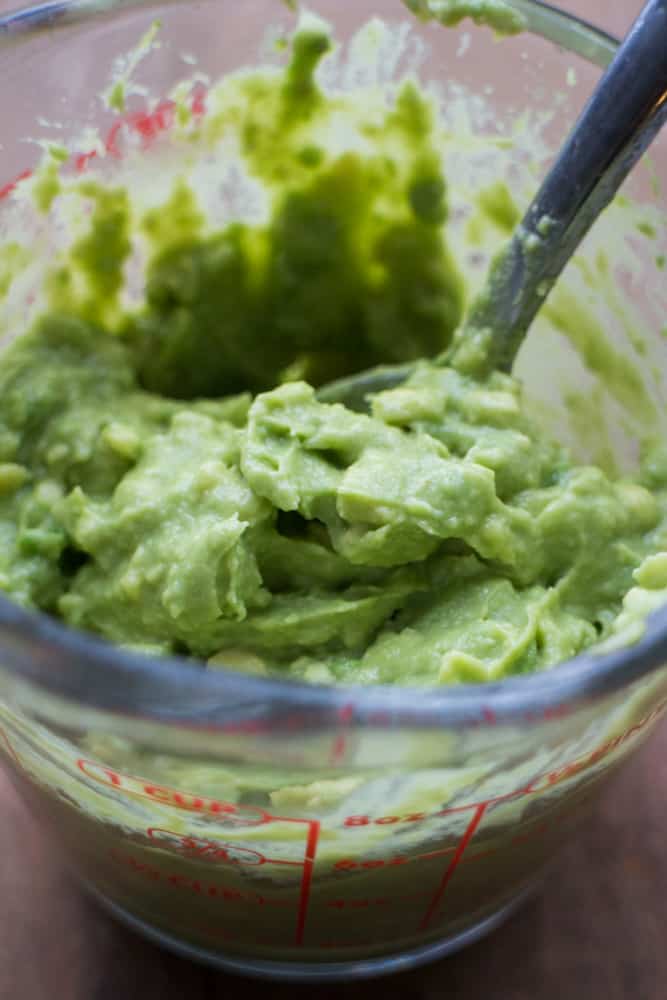 how to mash up a avocado