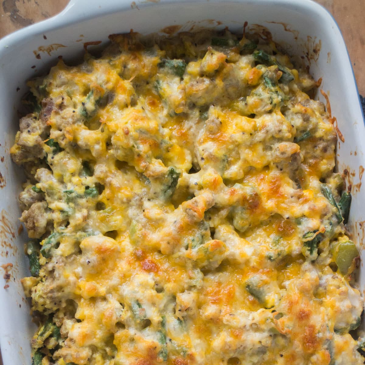 Scrambled Egg Ground Beef Casserole Keto And Low Carb