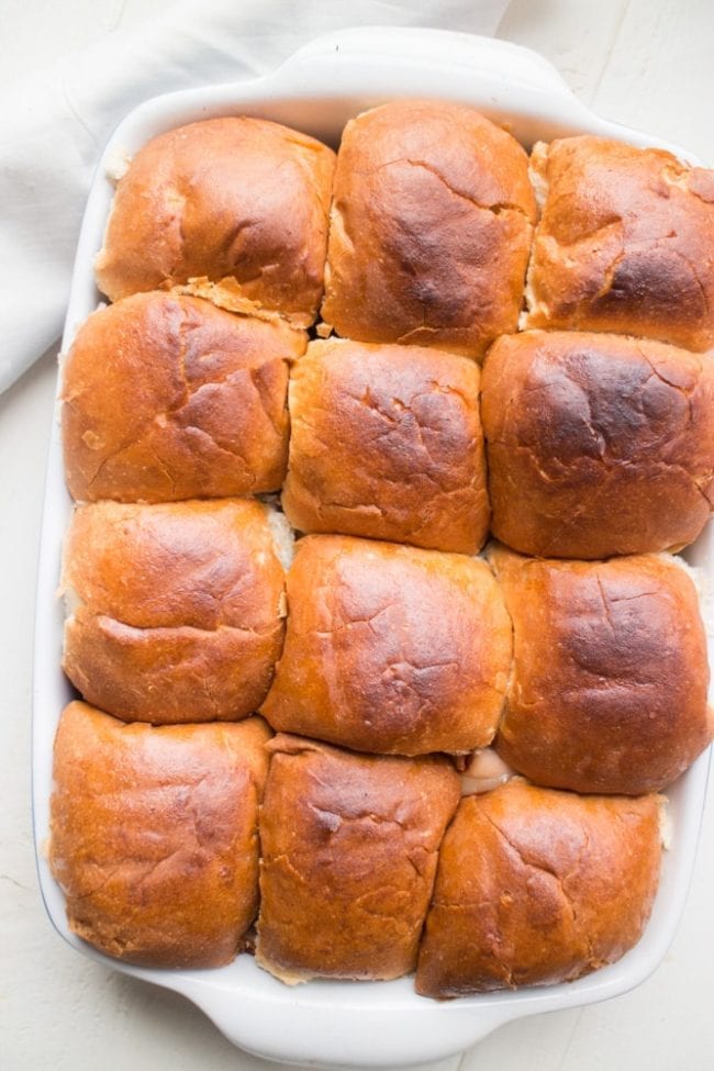 Italian Ham and Turkey Sliders Easy Mini Sandwich Recipe