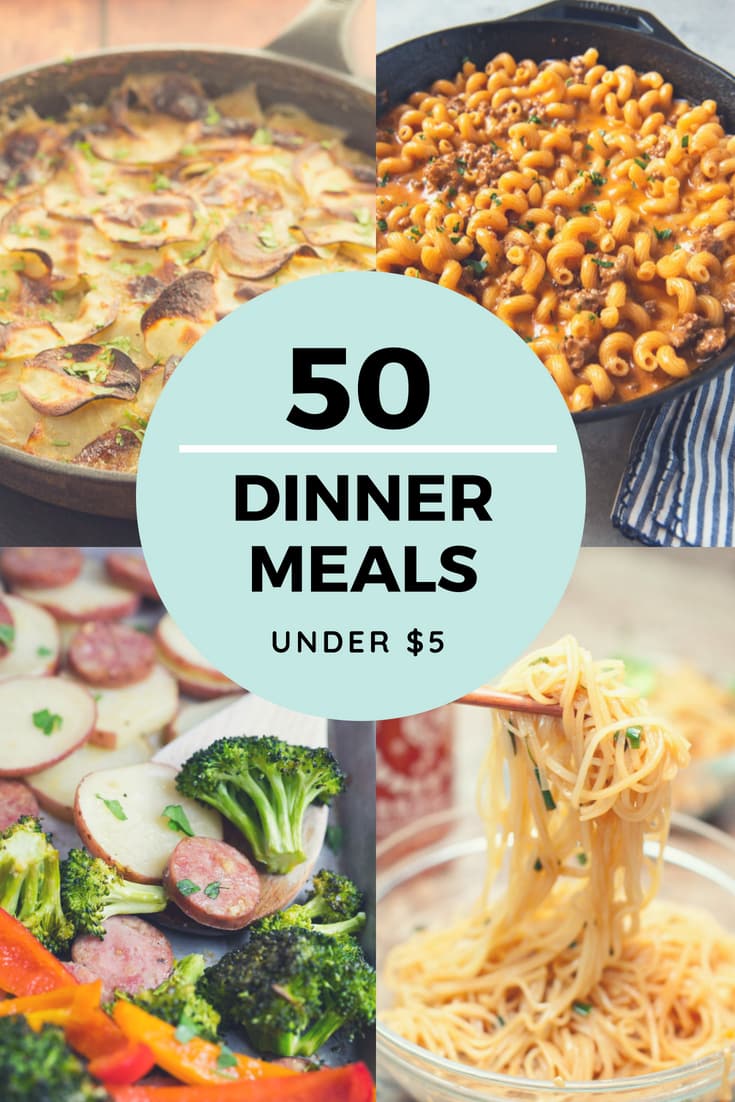 Cheap Dinner Ideas For 2 - 50 Easy Dinner Ideas for Two - Romantic ...