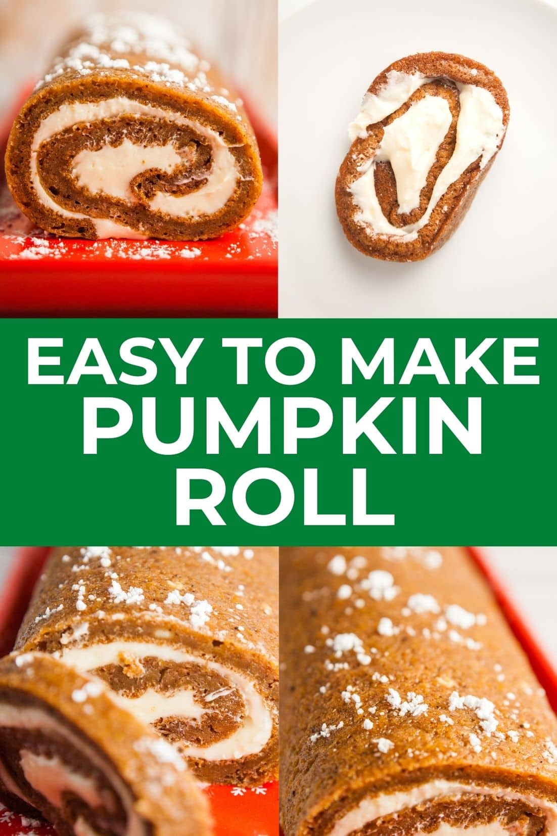 Pumpkin Roll With Cream Cheese Filling Easy Recipe for First Timers!