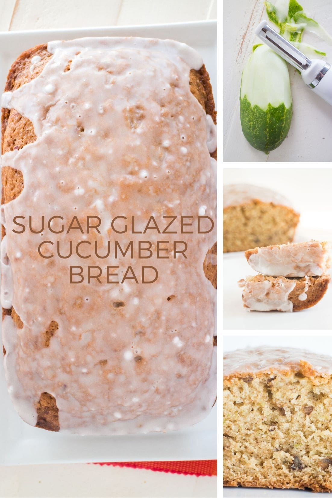 Sugar Glazed Cucumber Bread The Best Cucumber Dessert Recipe 5592