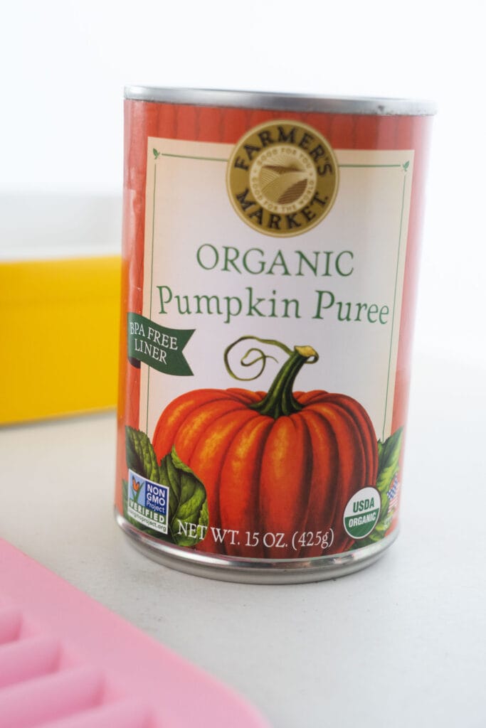 can of pumpkin puree. 