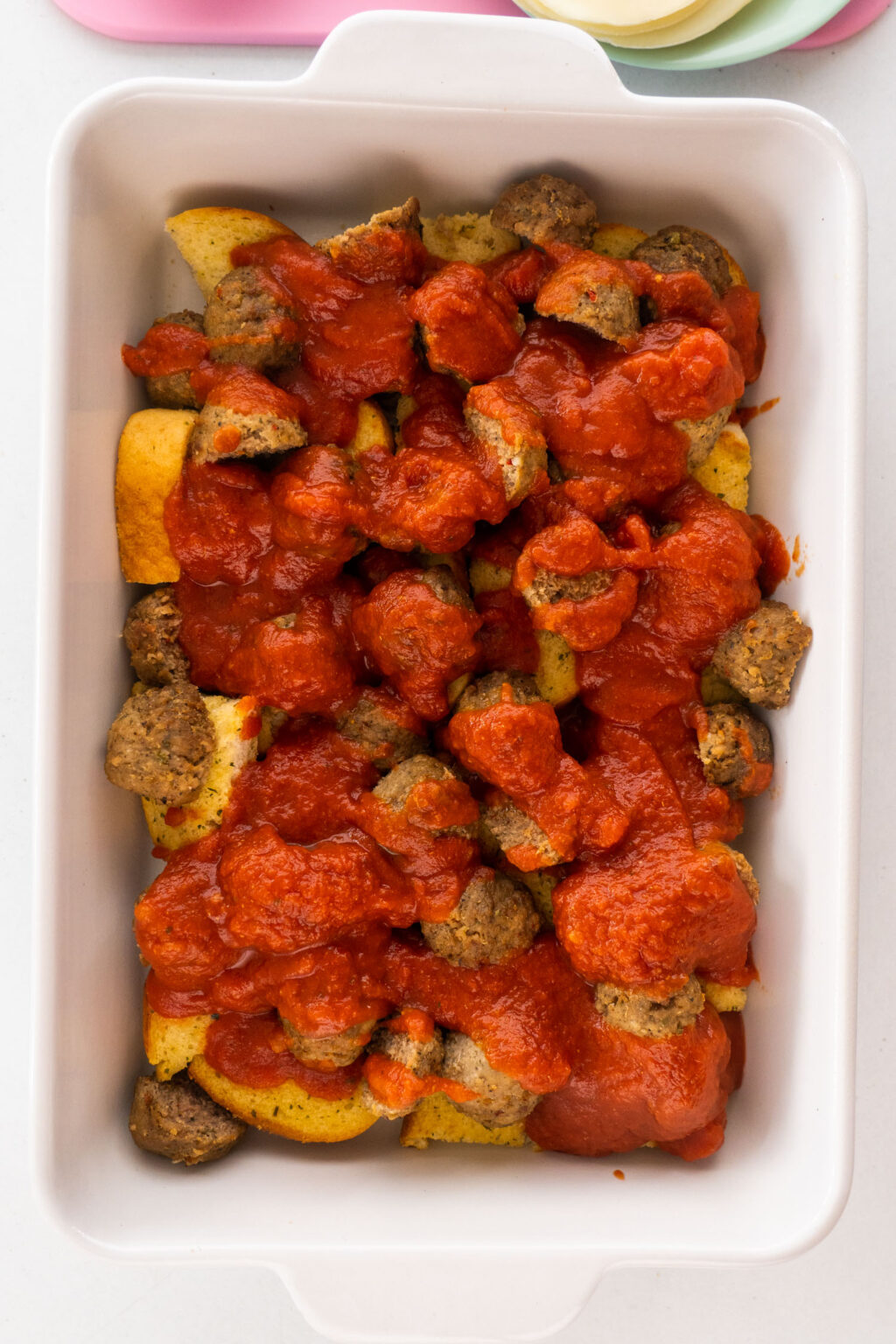 Meatball Texas Toast Casserole Brooklyn Farm Girl