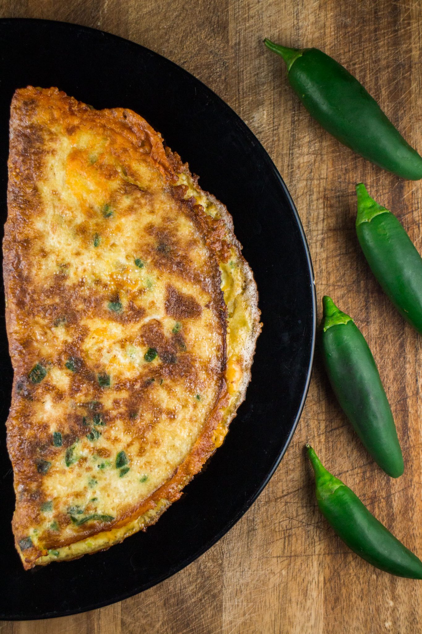 Cheesy Jalapeno Omelet Brooklyn Farm Girl