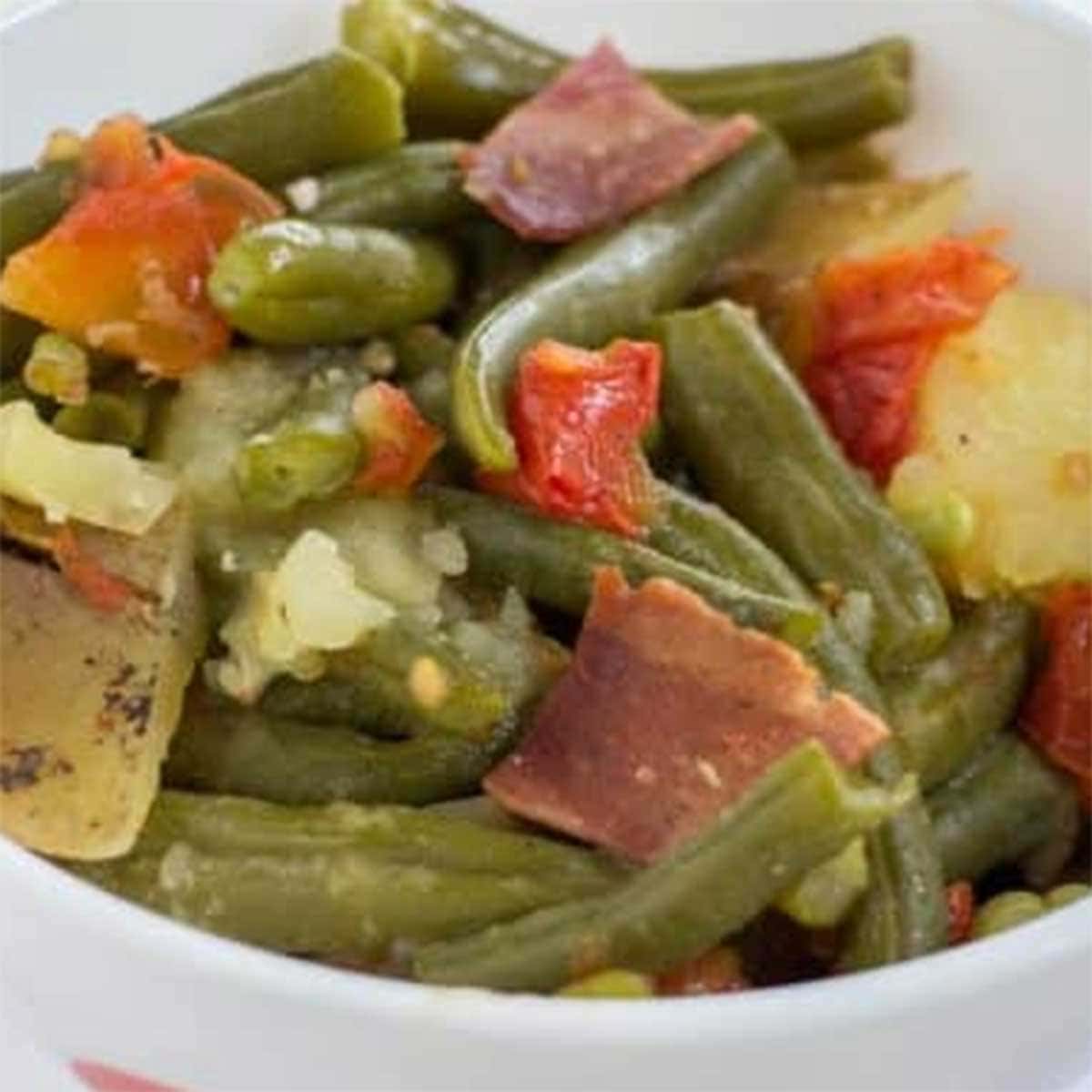 Healthy Thanksgiving Recipes Slow Cooker Green Beans Recipe