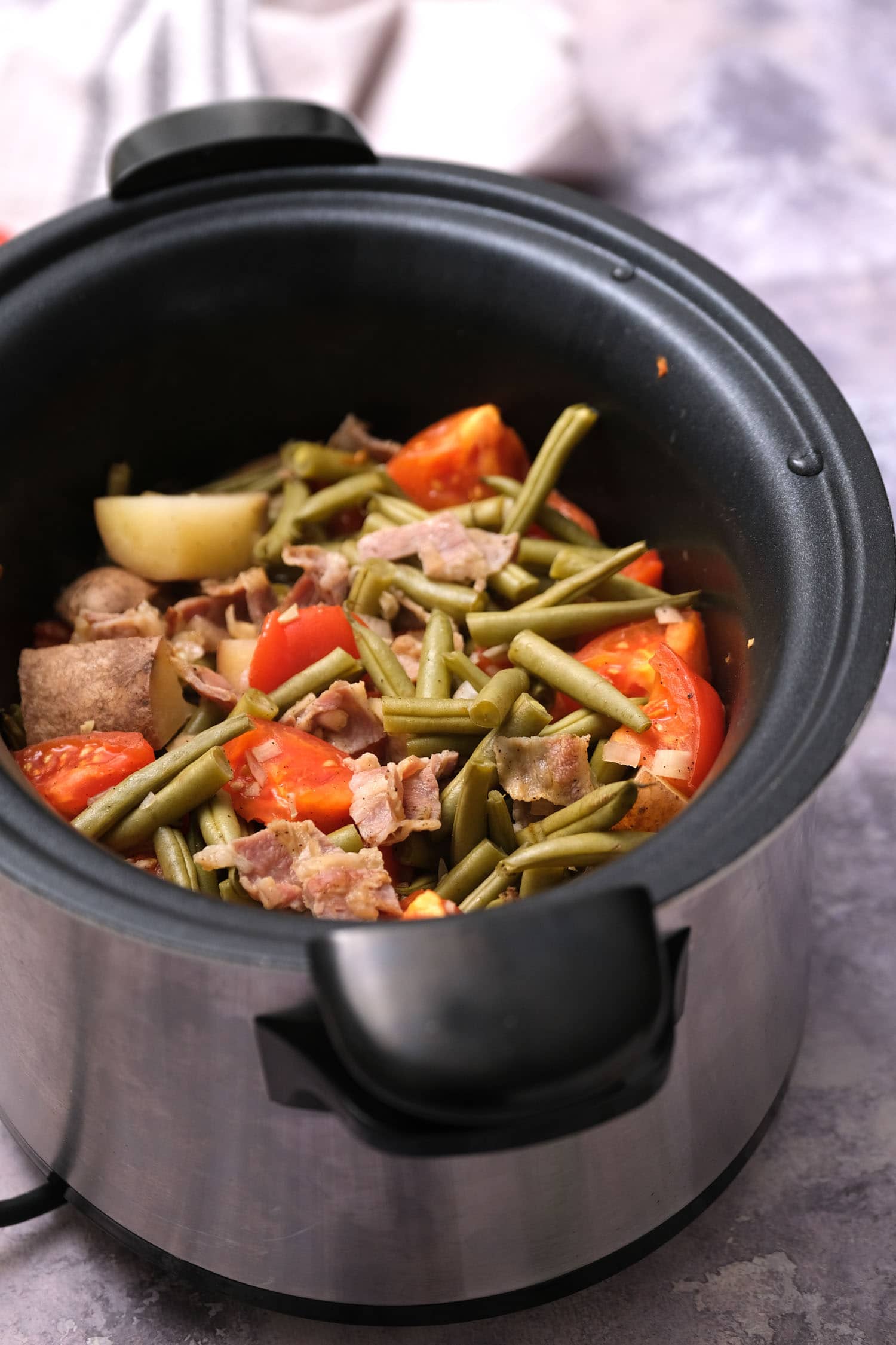 Slow Cooker Green Beans Brooklyn Farm Girl