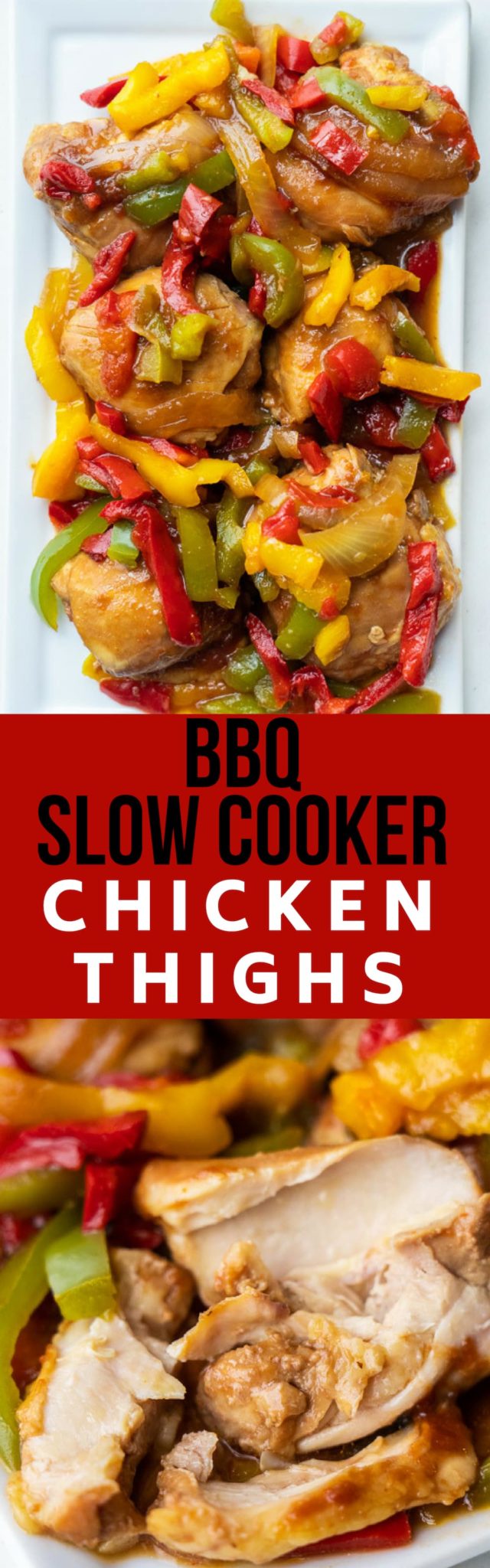 BBQ Slow Cooker Chicken Thighs (2 hours) Ready in Only 2 Hours!