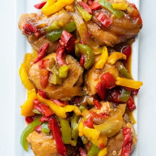 BBQ Slow Cooker Chicken Thighs (2 hours) Ready in Only 2 Hours!