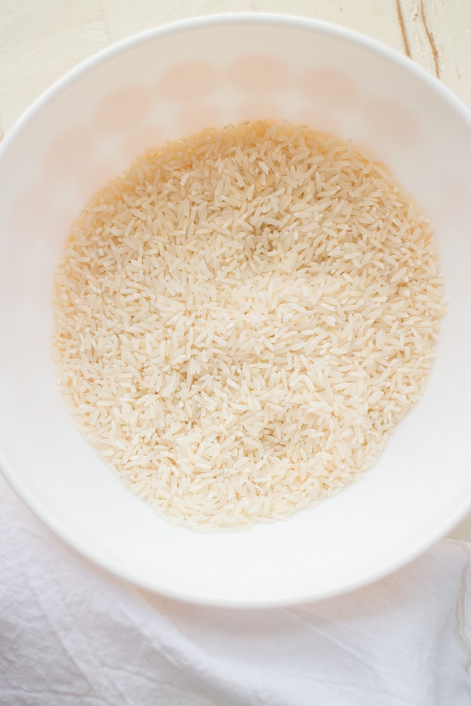 basmati rice in bowl
