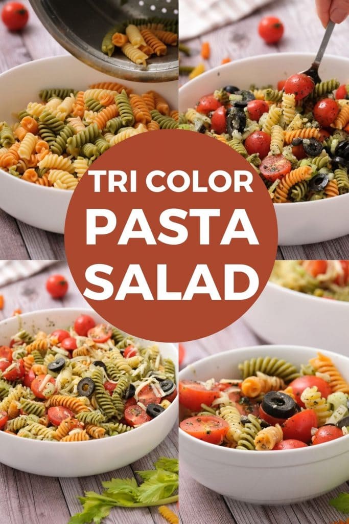 Tricolor Supreme Pasta Salad  Carrie's Experimental Kitchen