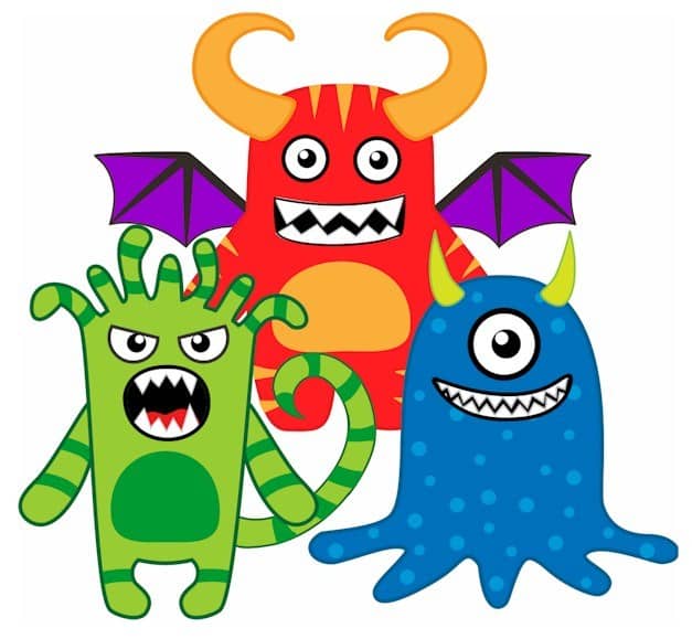 20 Crazy Easy Monster Crafts for Kids DIY projects for toddlers