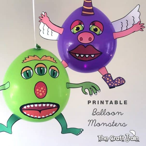 Monster Balloons for Kids Party
