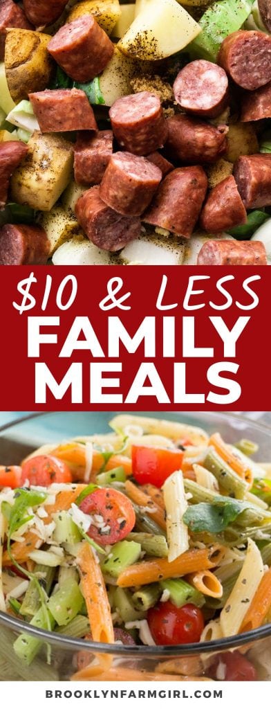 Cheap dinner deals for family