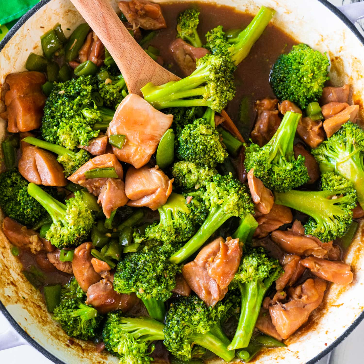 What Is The Brown Sauce In Chinese Chicken And Broccoli