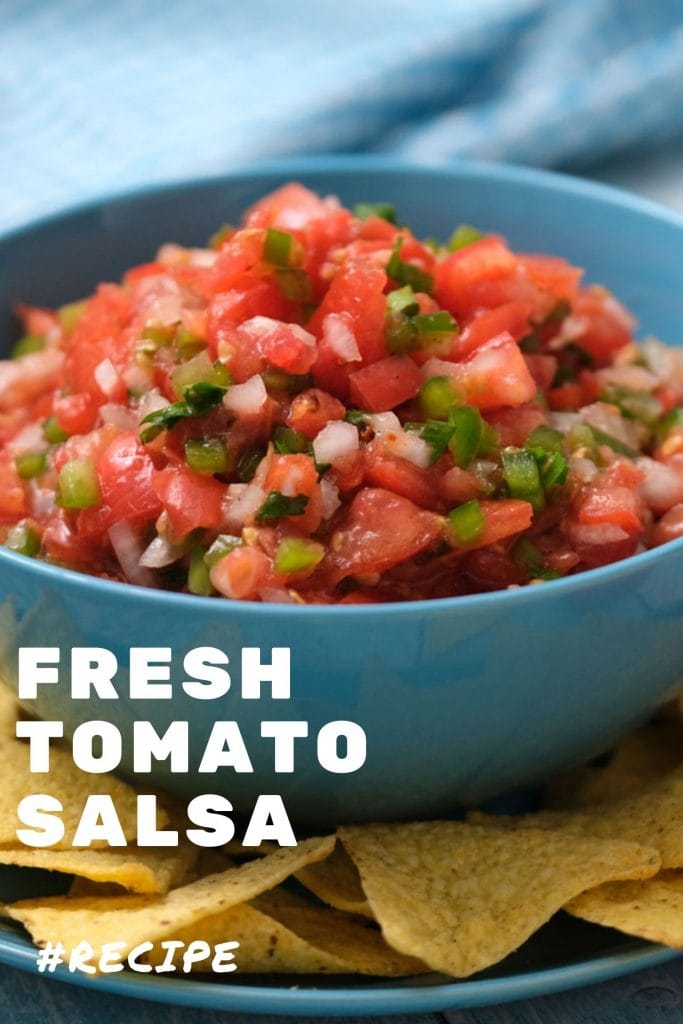 Fresh Tomato Salsa - Easy Homemade Salsa Recipe