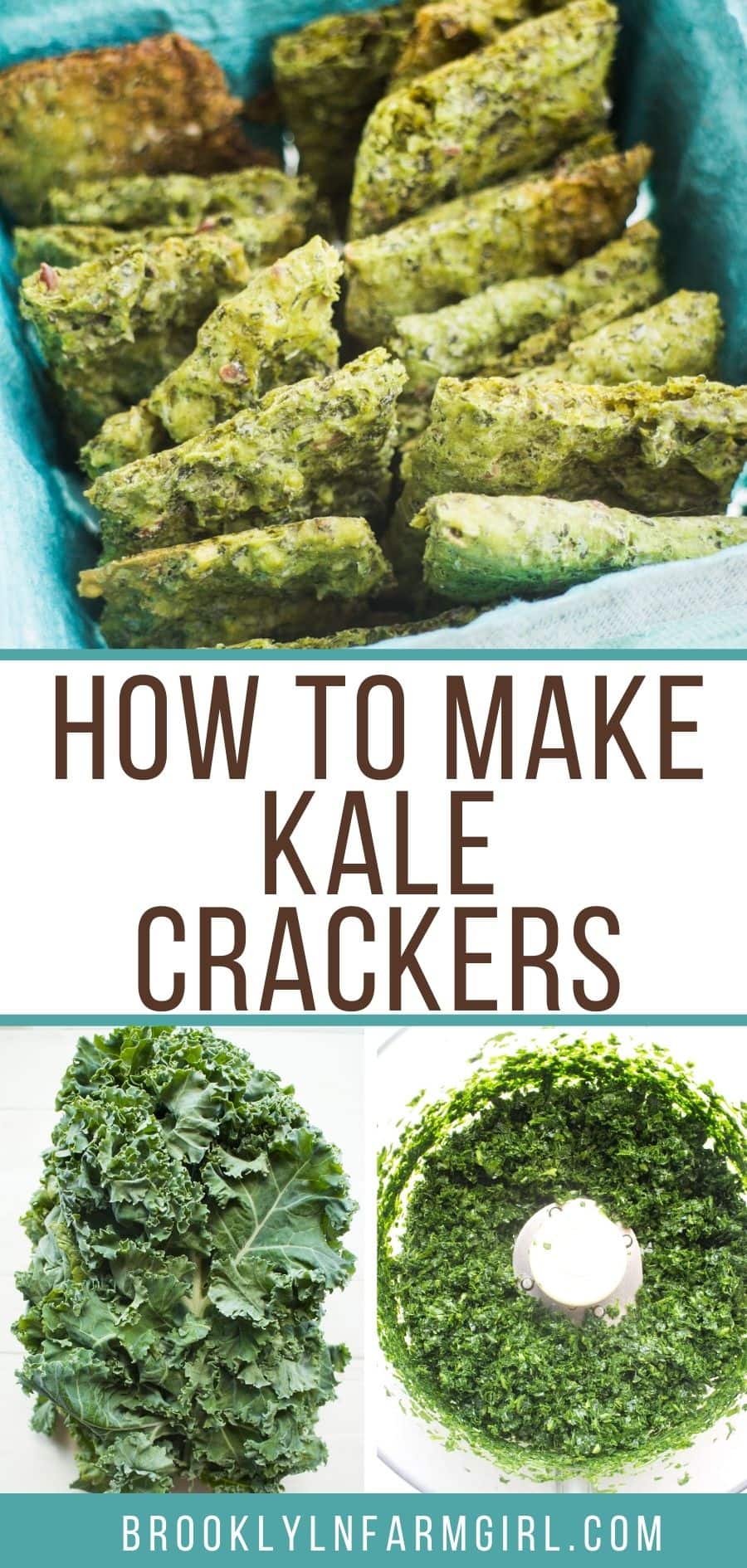 Homemade Kale Crackers Healthy Snack Recipe