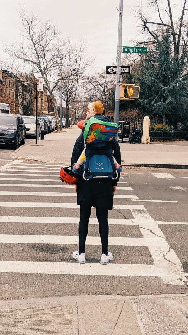Review of the Osprey Poco AG Plus Child Carrier, used for hiking and New York City living.  It's our must have baby/toddler item! 