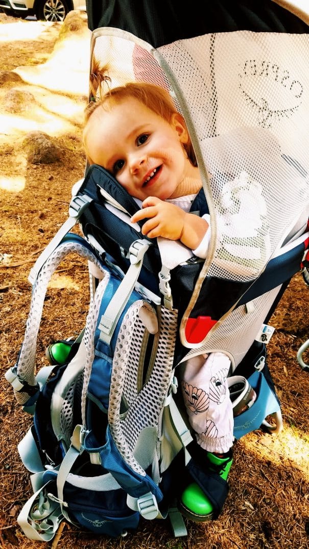 Review of the Osprey Poco AG Plus Child Carrier, used for hiking and New York City living.  It's our must have baby/toddler item! 