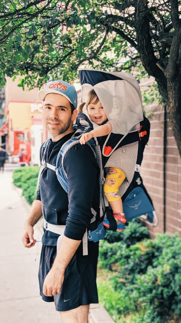 Review of the Osprey Poco AG Plus Child Carrier, used for hiking and New York City living.  It's our must have baby/toddler item! 