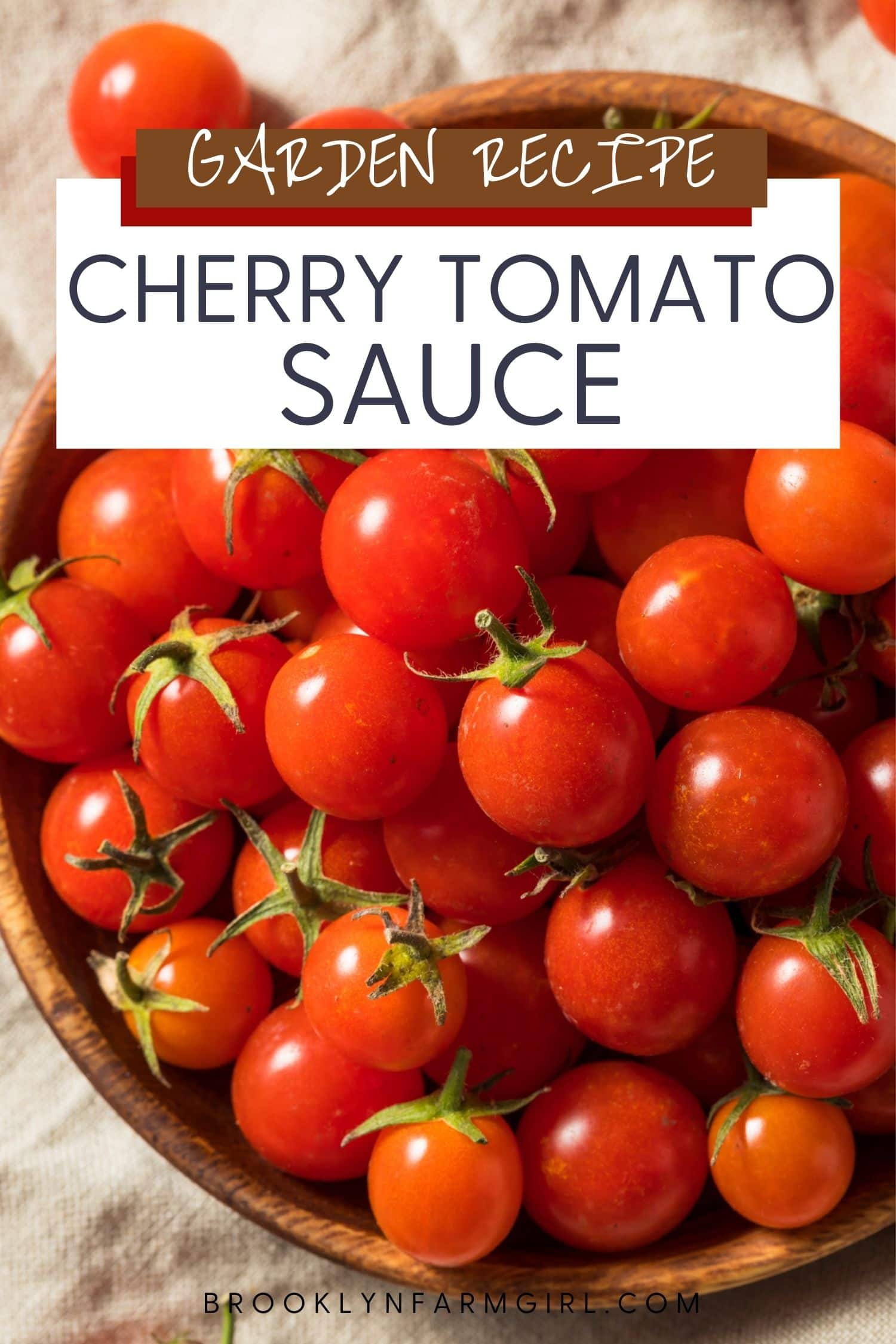 Roasted Cherry Tomato Sauce Recipe The Best Garden Recipe