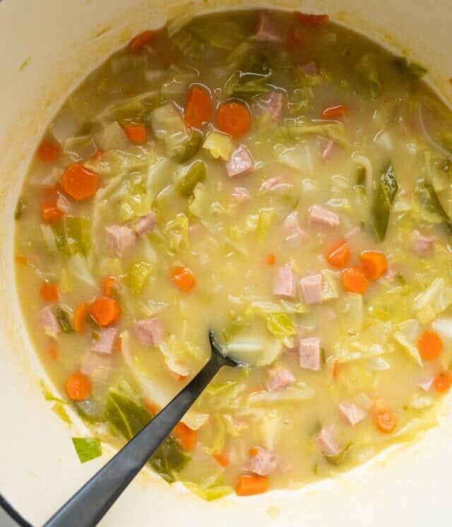 Ham and Cabbage Soup_12