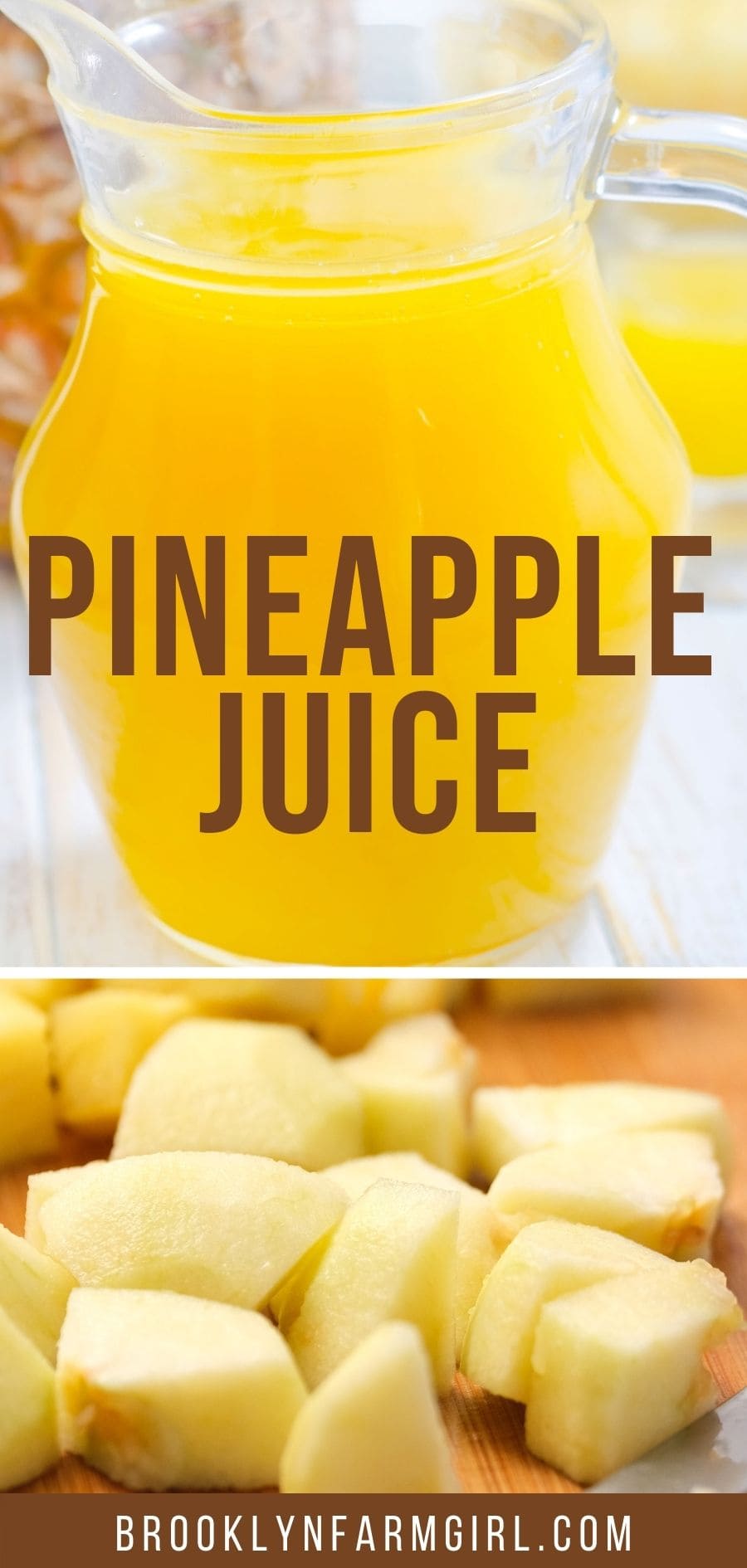 2 Ingredient Apple Pineapple Juice Brooklyn Farm Girl 
