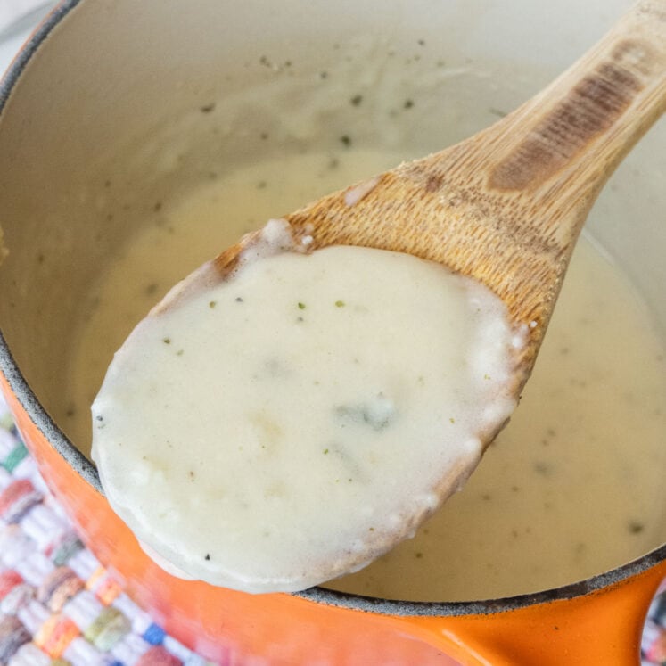 Creamy Cauliflower Pasta (Parmesan Cheese Sauce) - Brooklyn Farm Girl