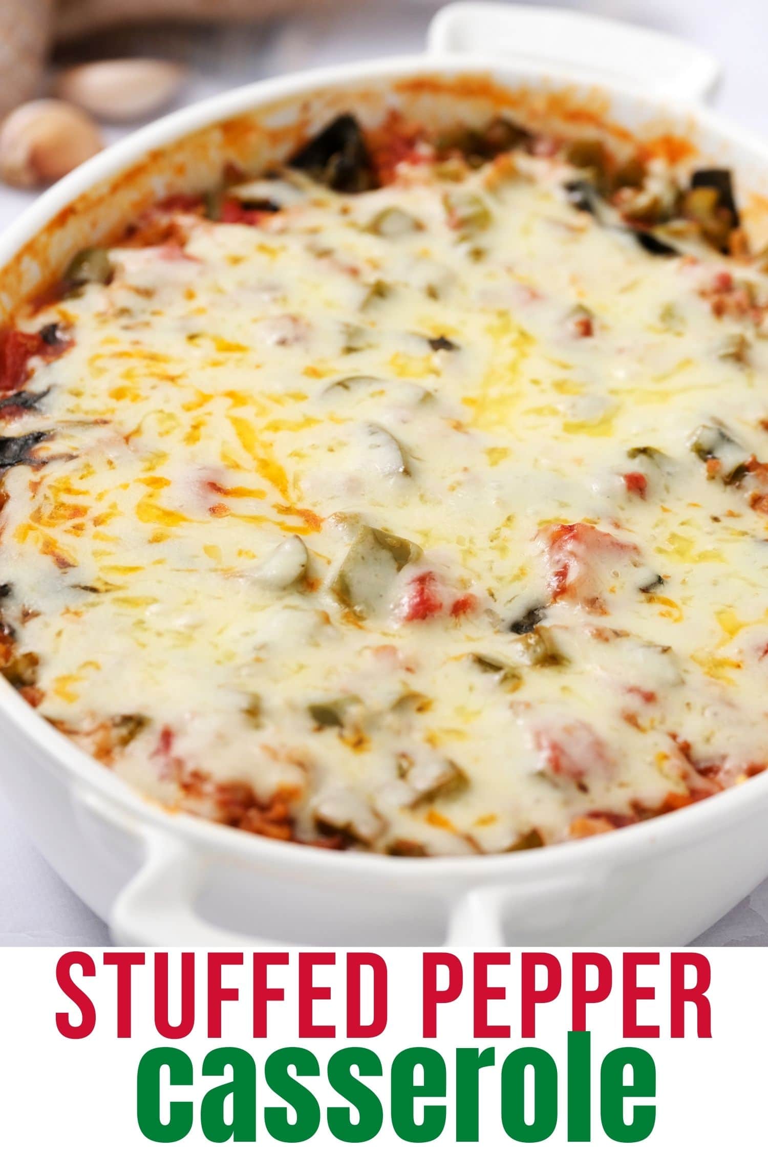 Easy Stuffed Pepper Casserole Recipe Baked In 60 Minutes