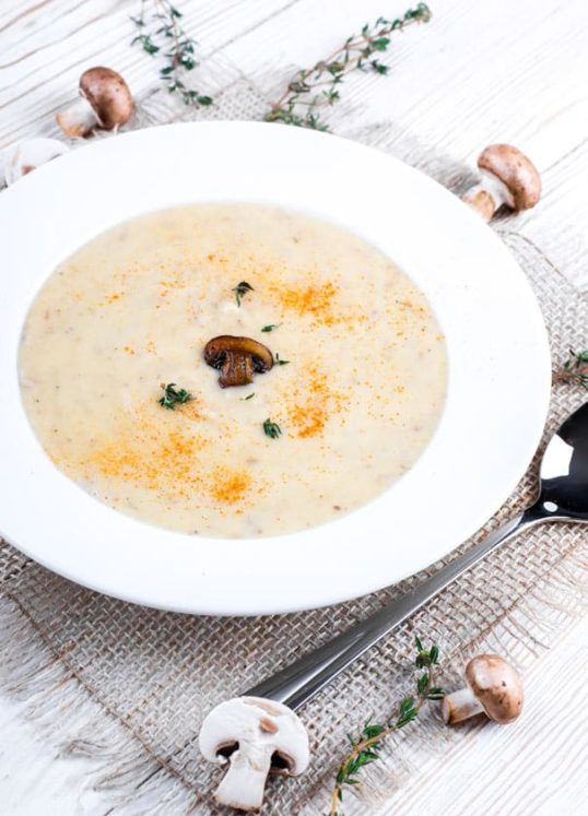 Keto Cream of Mushroom Soup Brooklyn Farm Girl