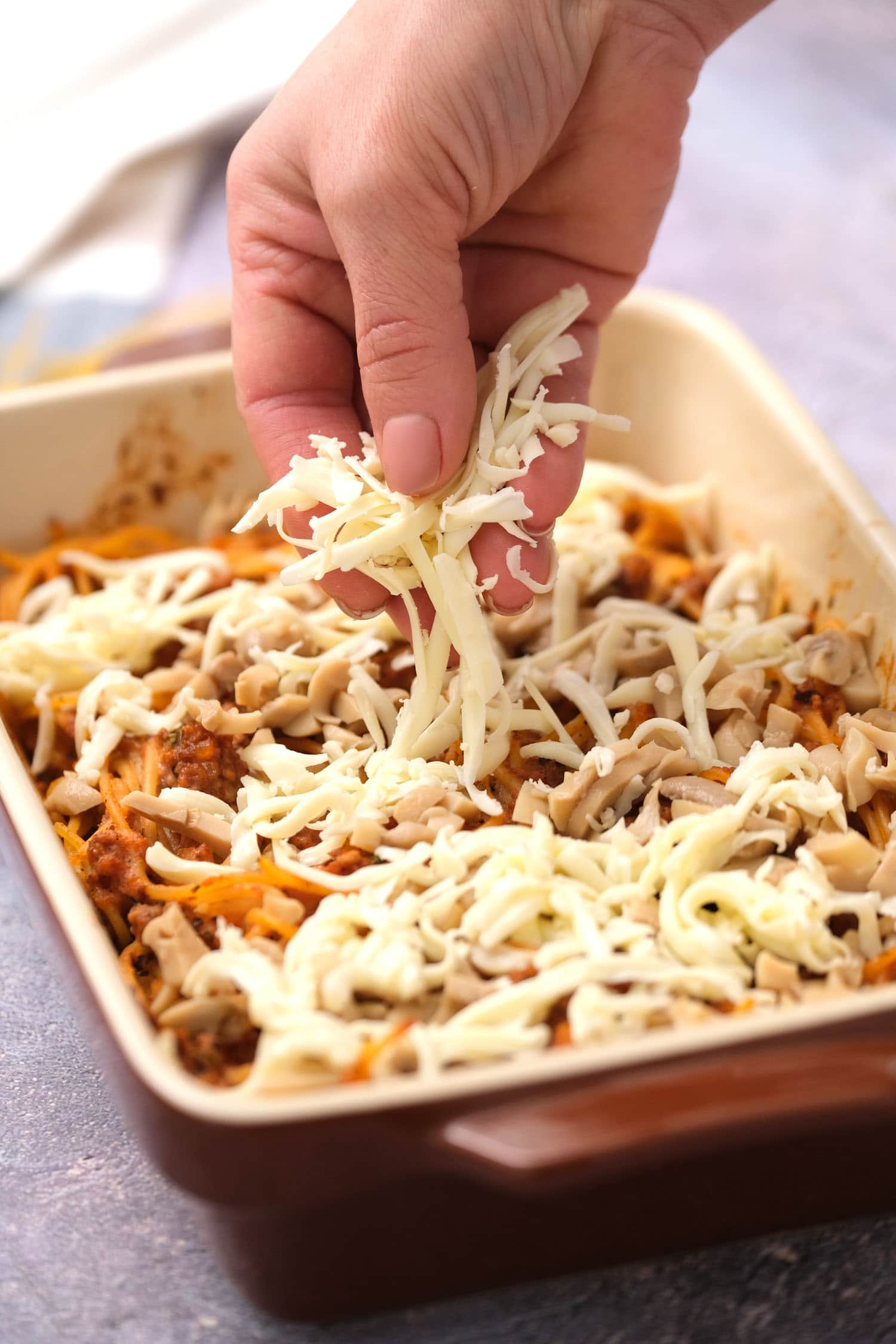 Leftover Spaghetti Casserole - Brooklyn Farm Girl