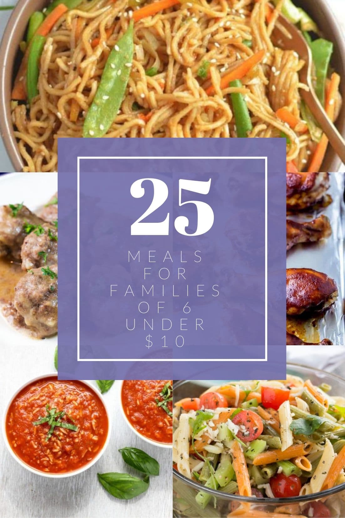 25 Cheap Meals for Large Families Under 10 Brooklyn Farm Girl