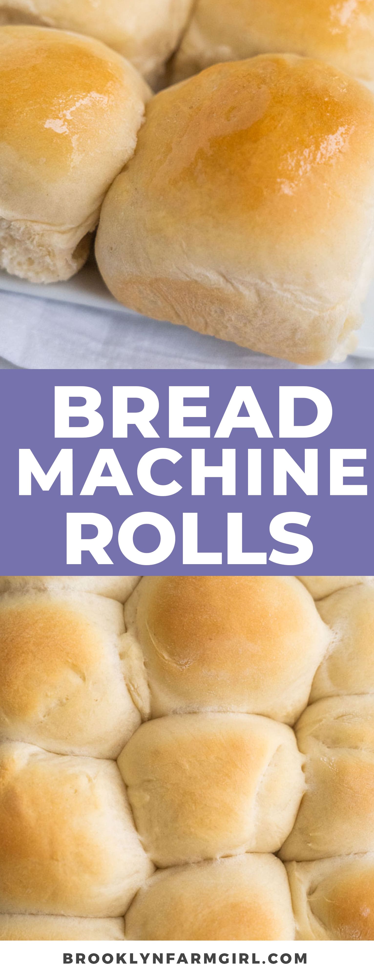 Fluffy Bread Machine Rolls Brooklyn Farm Girl