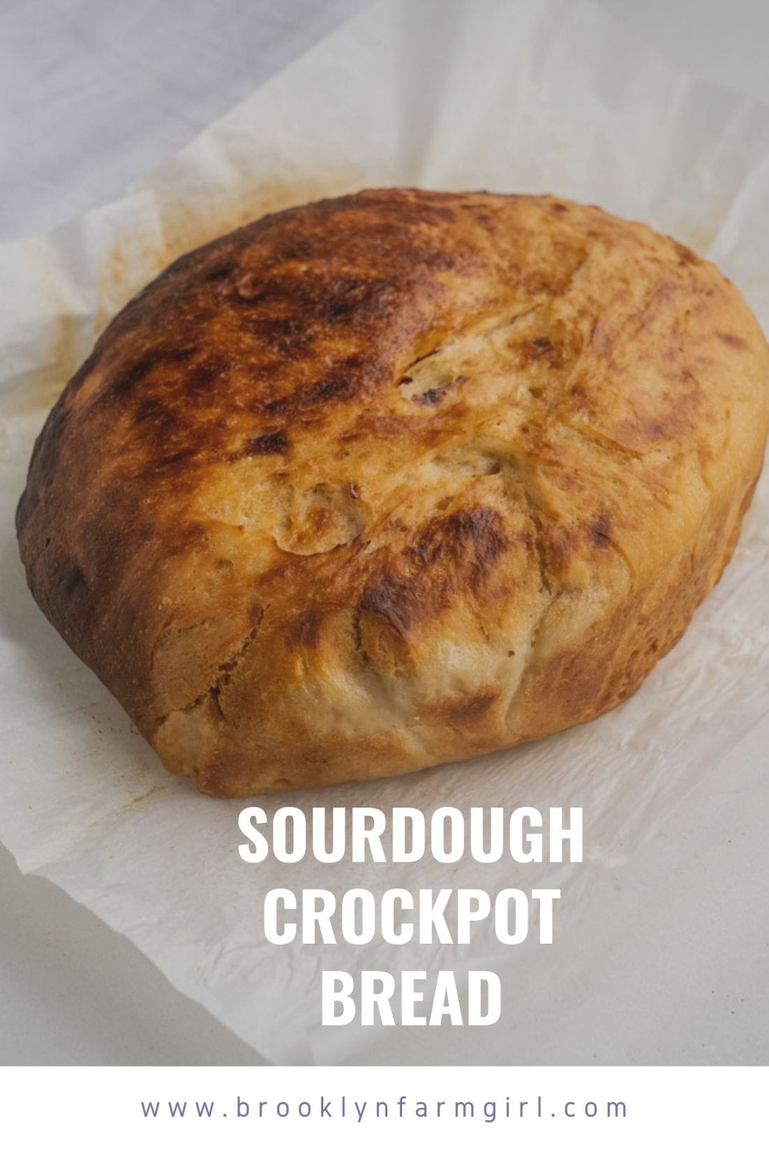 Sourdough Crockpot Bread Brooklyn Farm Girl