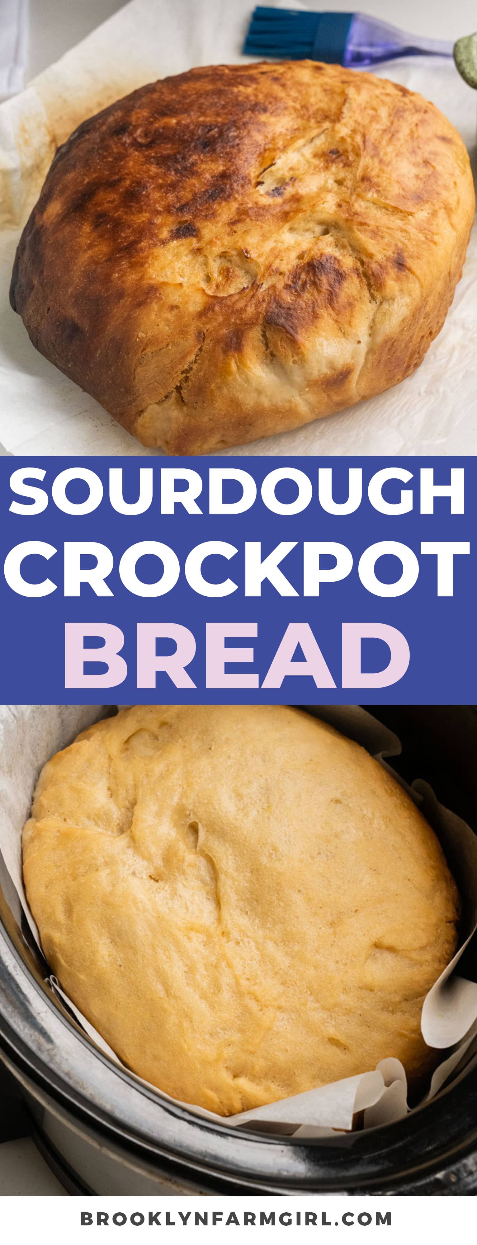 Sourdough Crockpot Bread Brooklyn Farm Girl