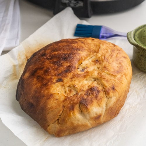 Crock Pot Sourdough Bread Recipe - The Happy Mustard Seed