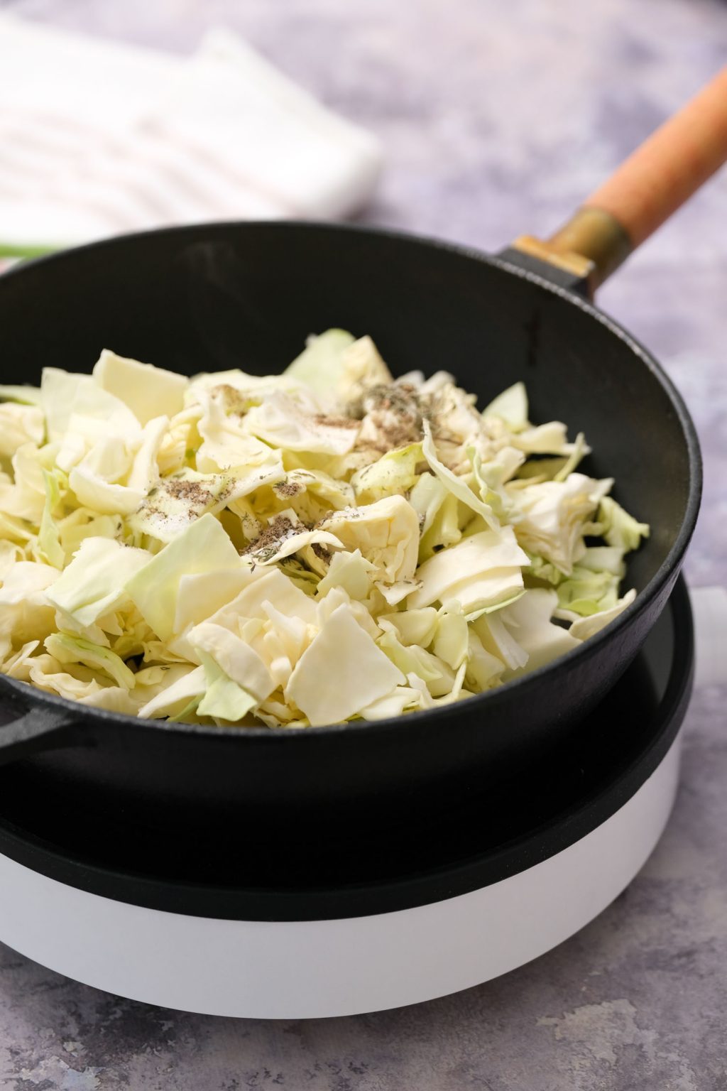 Cheesy Green Beans and Cabbage Brooklyn Farm Girl