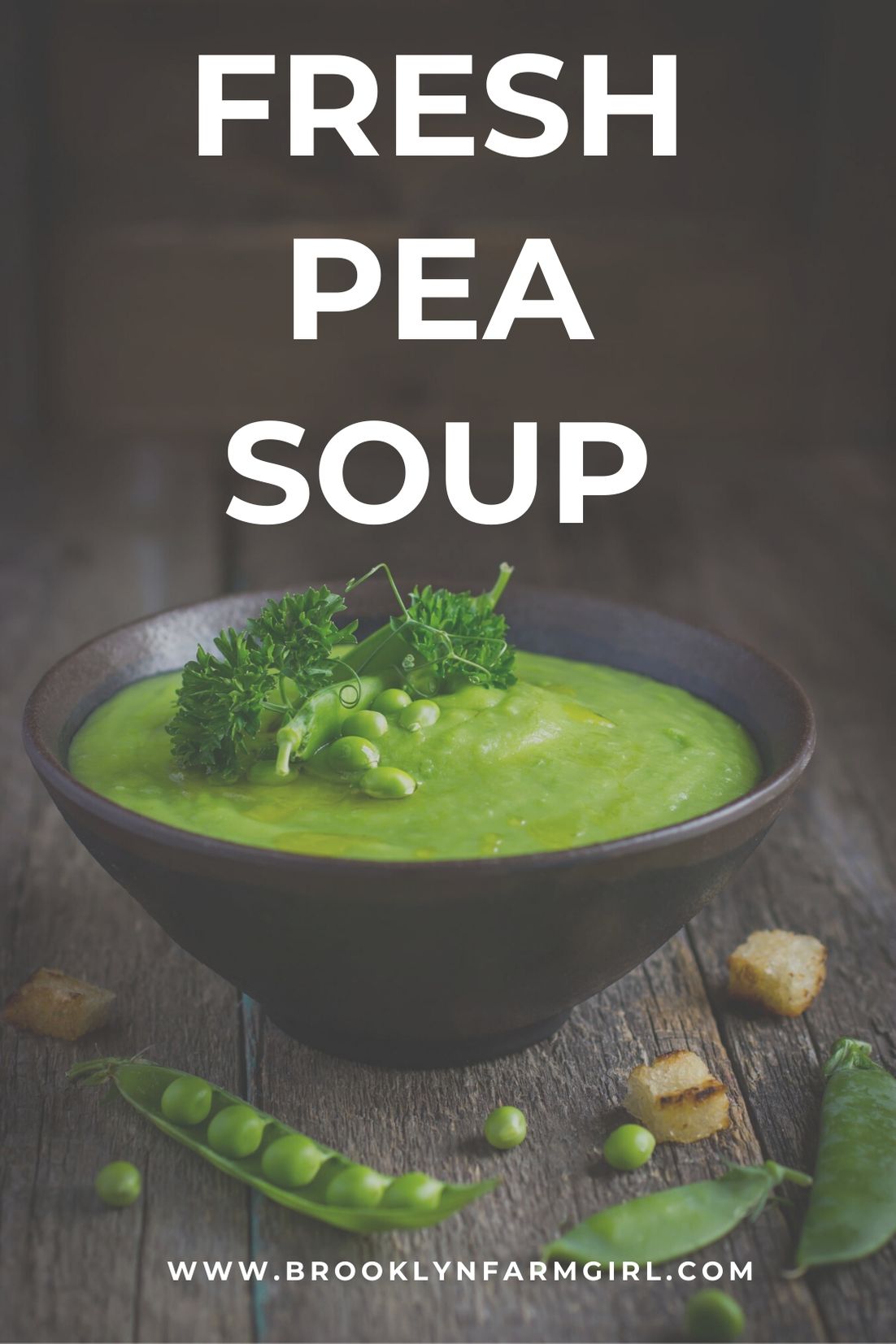 Cream of Pea Soup Brooklyn Farm Girl