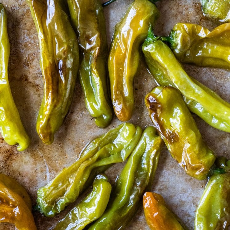 How to Roast Shishito Peppers in the Oven - Brooklyn Farm Girl