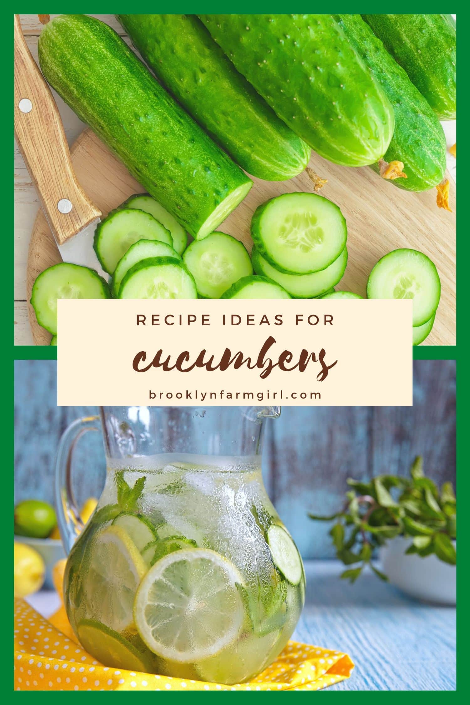 How to Store Cucumbers to Last for Weeks Brooklyn Farm Girl