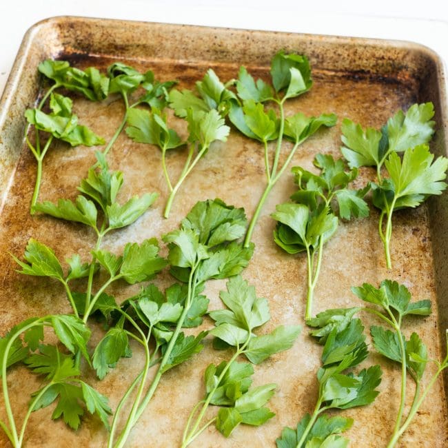 How to Make Parsley Tea (fresh or dried parsley) - Brooklyn Farm Girl